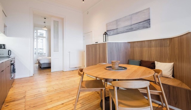 Charming Renovated Apartment in Vibrant Saint Gilles, Brussels