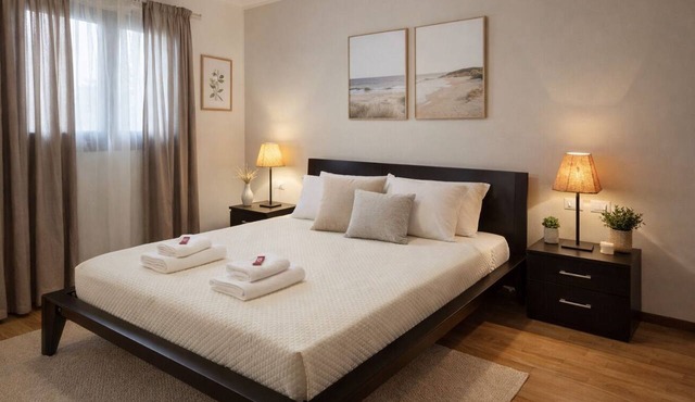 Check in information:You won’t need to meet anyone to access the apartment. Before arrival, you will receive a link to access the Guest Portal, where you can complete the self check-in directly from your phone by entering the ID details of all guests a