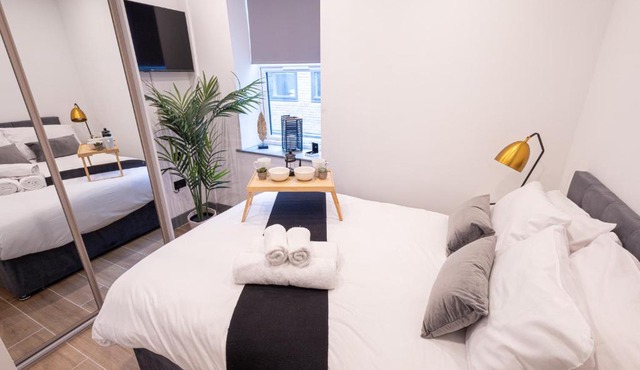 Chic 2King BD Apt London with Ensuite & Pull Out Bed