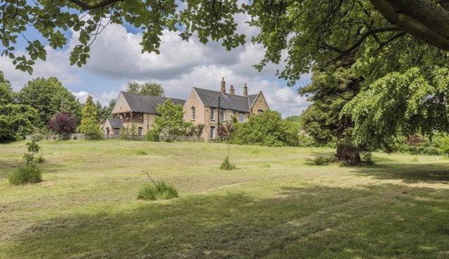 Cockayne Hatley Hall, a country house situated near to historic Cambridge