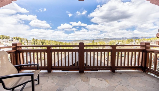 Continental Divide views — One Ski Hill Place 2BR