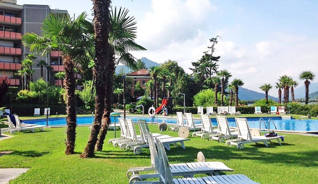 Cosy apartment for 4 people with WIFI, pool, A/C, TV, balcony and panoramic view