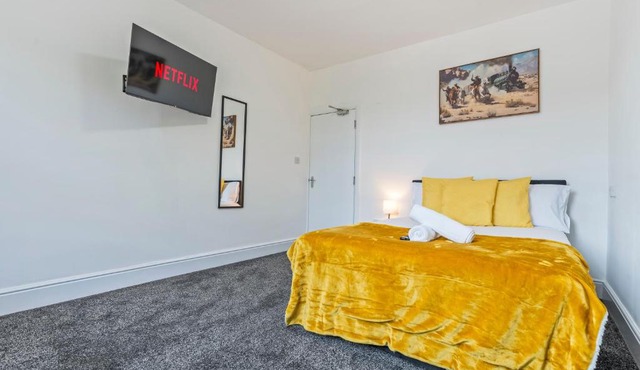 Cosy Studio Apartment C with Fast WiFi & Smart TV in Ilkeston