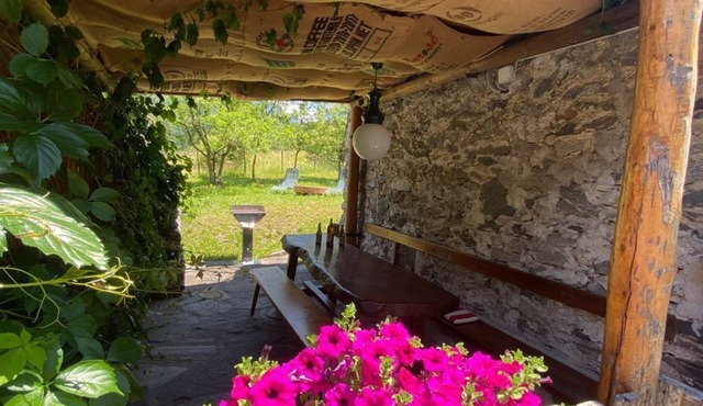 COTTAGE IN FORMER BARN WATERFALL VIEW