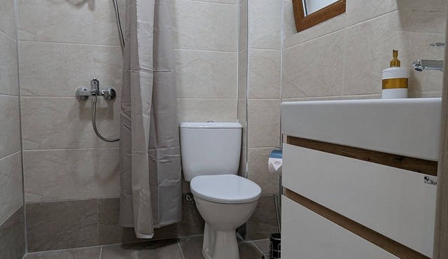 Cozy apartment front line by the promenade boardwalk and beach walking distance.