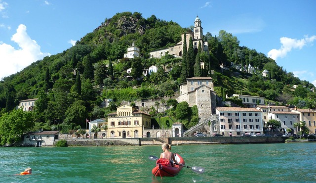 Dream view over Lake Lugano