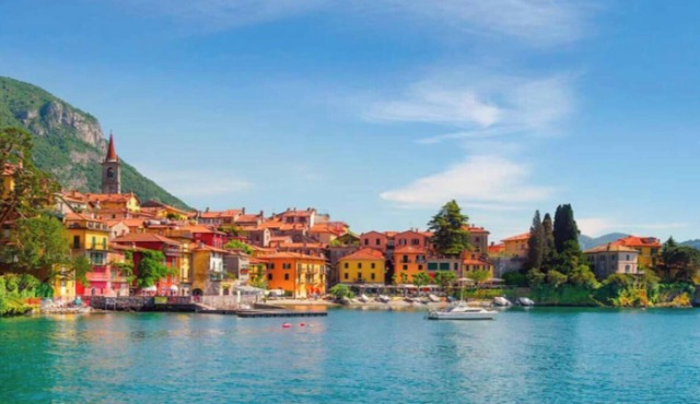 Elegant 3-Level Lake Villa with Pool, Garden & Panoramic Penthouse Terrace
