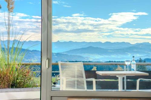 Ferienwohnung BergWolke mit Pool, Sauna & Bergblick