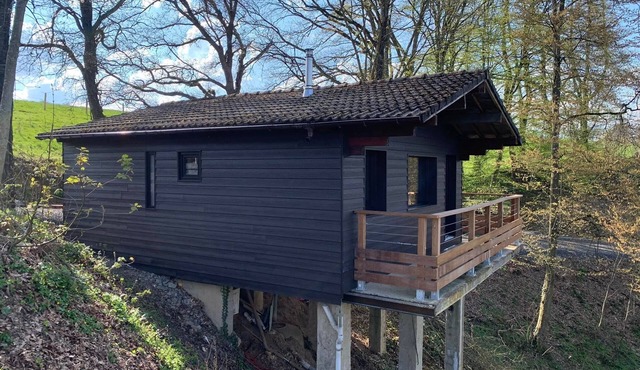 Gites Douillets: Chalet on stilts