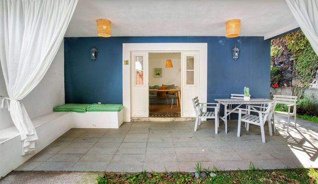 Holiday Home 'Calheta Beach House T1' with Mountain View, Private Terrace and Wi-Fi