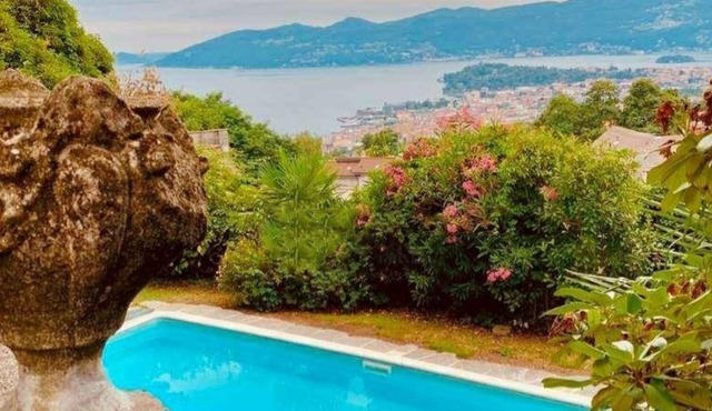 House with pool near Verbania and Lake Maggiore