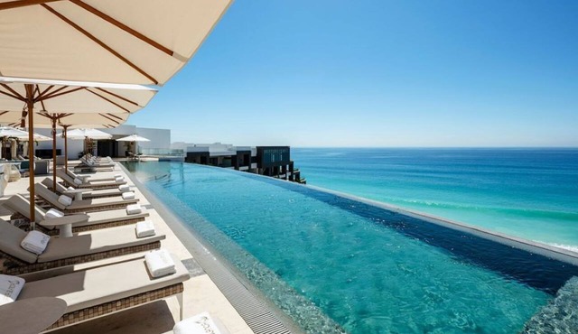 Incredible Junior Suite Ocean View at Garza Blanca 5-Star Resort: Los Cabos