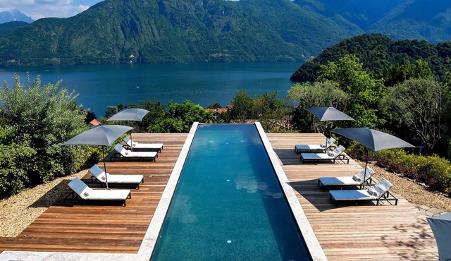 Inspiring villa with pool and breathtaking views over Lake Como! - Villa Aede