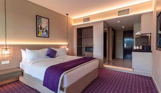 King or Twin Studio Near Mazaya Shopping Centre