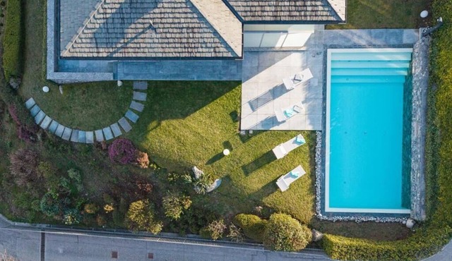 Lake Como, Villa La Grande Bellezza, pool and amazing view