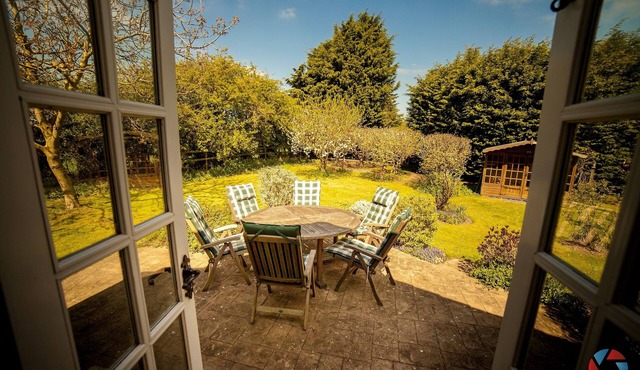 Large Detached Bungalow and Garden Within Village with pubs and shop