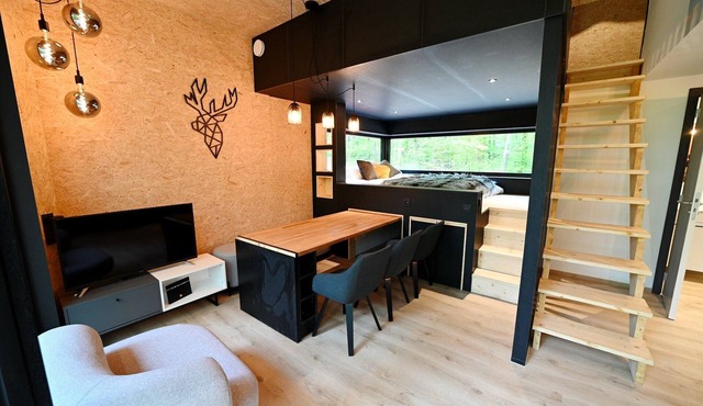 Lodge in Oignies Forest with Eco Design