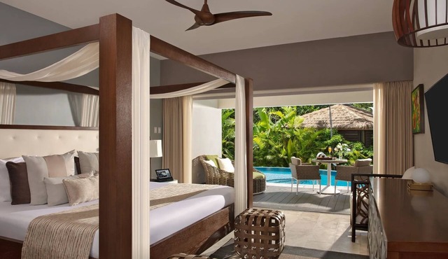 Luxury Beachfront All Inclusive Resort Jamaica Swim Out Tropical View