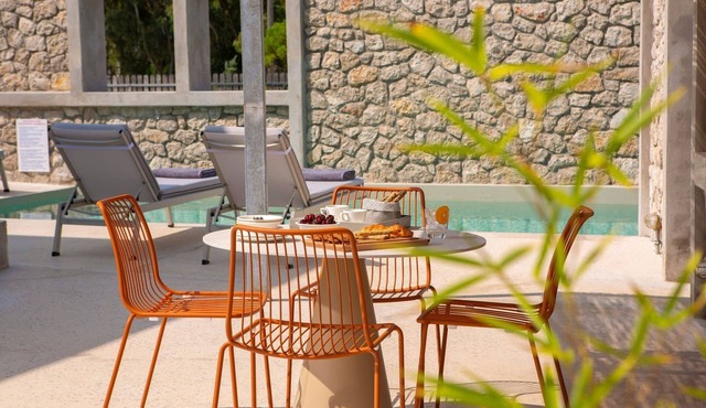 Magnificent Beachfront Lefkada Villa | Villa Galini | 1 Bedroom | Panoramic Sea.