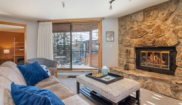 Marina Place Condo with Mountain Views |Wood Fireplace |Indoor Heated Pool & Hot Tub |Shuttle Access
