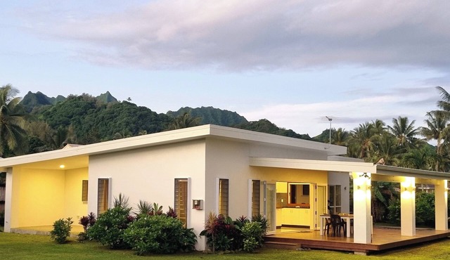 Modern three bedroom villa for a secluded relaxing stay. A hop, skip to beach.