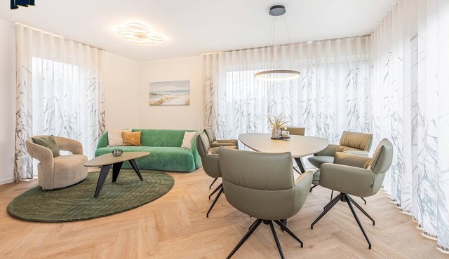Modern vacation home with sauna, parking & close to the beach