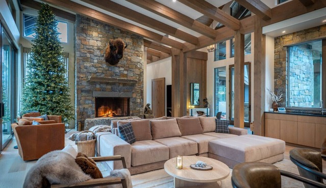 Mountain Lake Luxury Ski Chalet