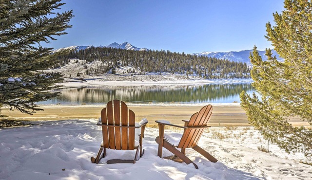 Mtn/lake Views & 3 Mi to Skiing: Dillon Condo