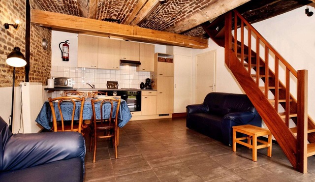 Nice apartments in a monumental square farm.