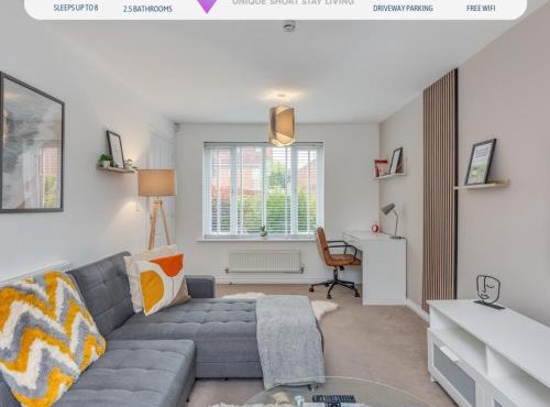 Oakridge House Parking Fast WiFi Smart TVs Garden Self-Check-In Yoko Property