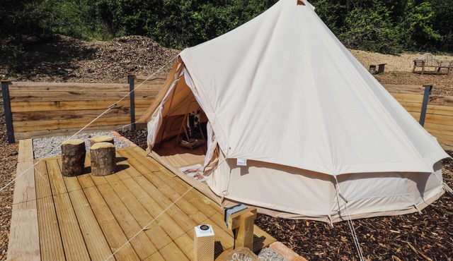 Olive Ranch luxury bell tent glamping