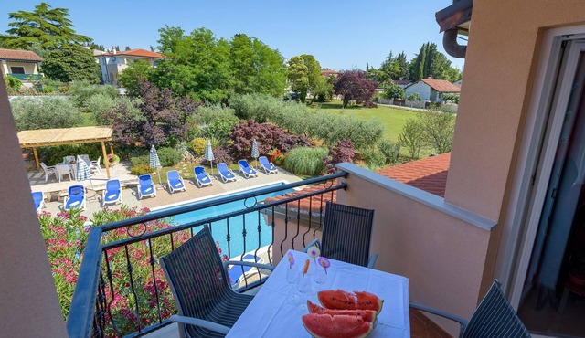 One bedroom apartment with a swimming pool Bašanija (Umag) (A-3402-e)