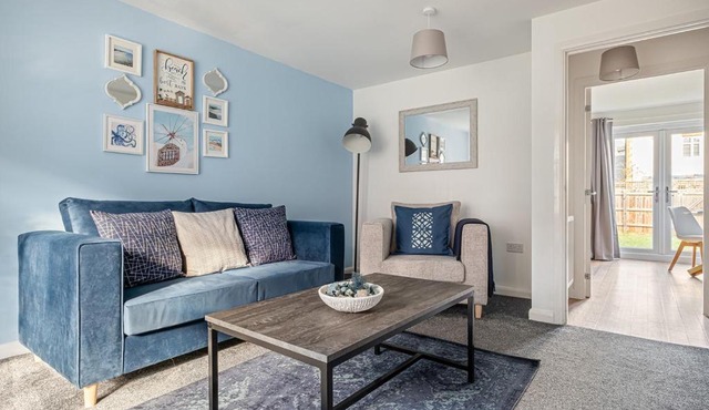 Our latest stunning property by Our Home Short Stays free parking super fast WiFi large back garden and crisp hotel white linen