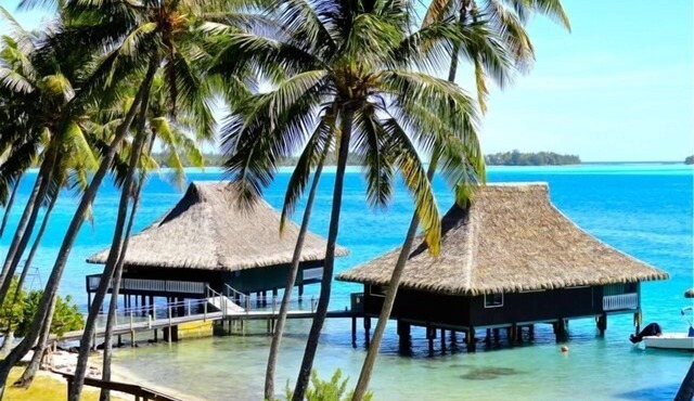 Over Water Hideaway in Bora Bora! Marlon's World Famous Over Water Hideaway!