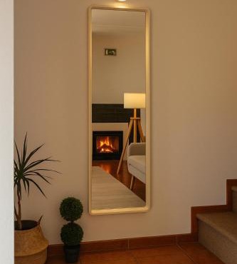Peach House T2 Fireplace