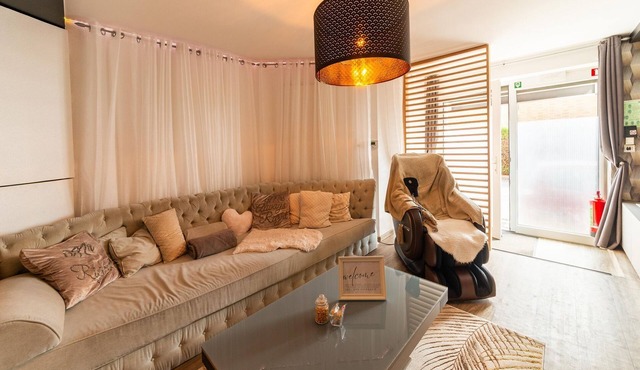 Premium apartment with bubble bath