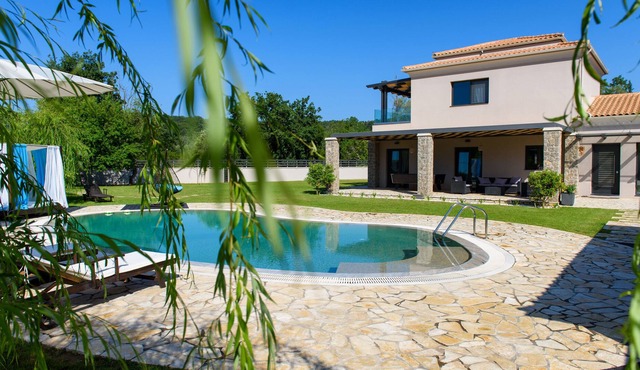 Prestige Villas | DASSIA | Villa 8 minutes walk to Resort & Beach