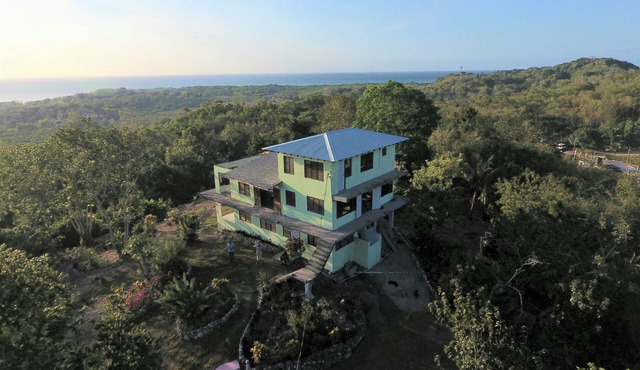 Private hilltop jungle villa