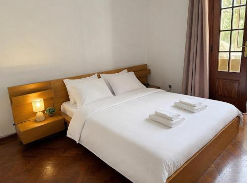 Quarto confortável em apartamento familiar