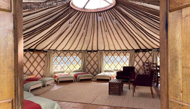 Redwood - the BIG yurt