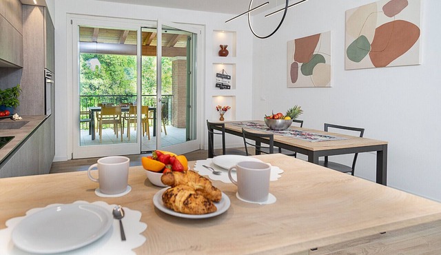 Regarda - Design apartment Cascinale 11 with pool, big terrace, BBQ