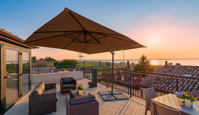 Regarda - Residenza GJ 1 floor modern onebedroom apartment with roof terrace