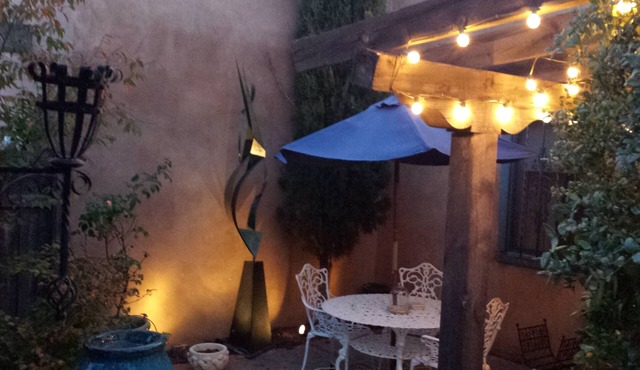 Romantic Private Adobe Retreat, Spa Bathroom, Modern Luxury furnishings