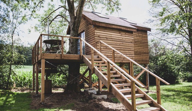 Romantic Woodland Chalet
