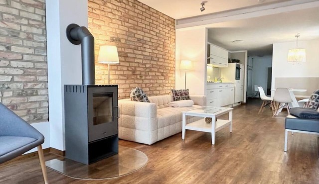 Skipperlodge, quiet location on the Alter Strom - family-friendly, modern, special