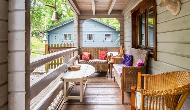 Spacious chalet with sauna and bubble bath