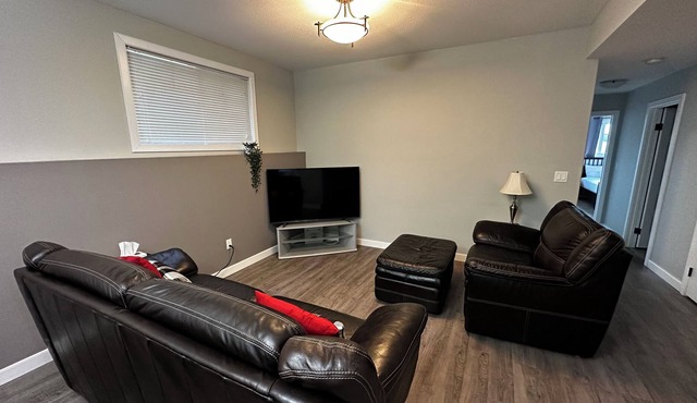 Spacious 2 bedroom basement suite with outdoor patio