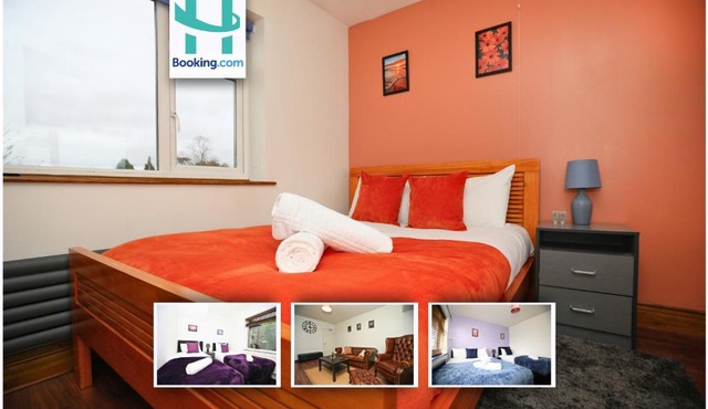 Spacious 6BR Home by Hyped Properties Best for Groups & Business Stay in Central Location with Free Parking