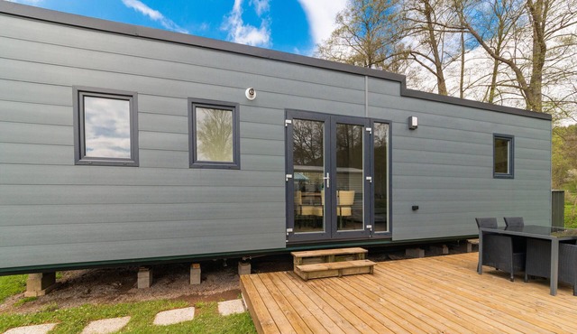 Spacious Mobile Home with Terrace in Erezée