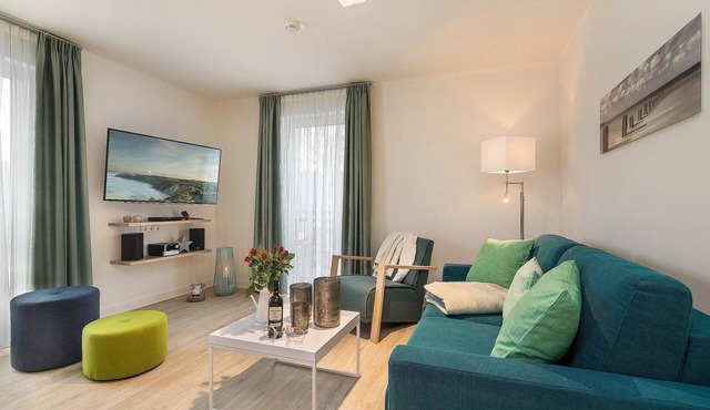 Spacious, modern, maritime suite, designed with the charm of nature and modernity